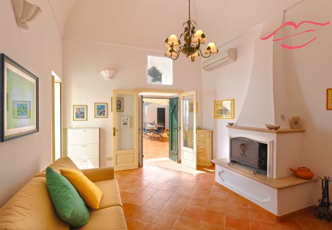 Villa in Praiano - Casa Giorgia - Villa mit Meerblick, ideal für große Gruppen