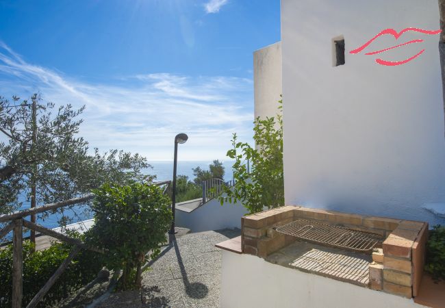 Ferienhaus in Praiano - Casa Punta Paradiso - Ruhiges und panoramisches Haus mit Blick auf das Meer