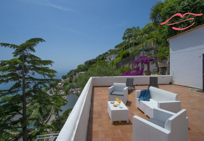 Villa in Praiano - Villa Albatros - Atemberaubende 2-stöckige Villa für große Gruppen!