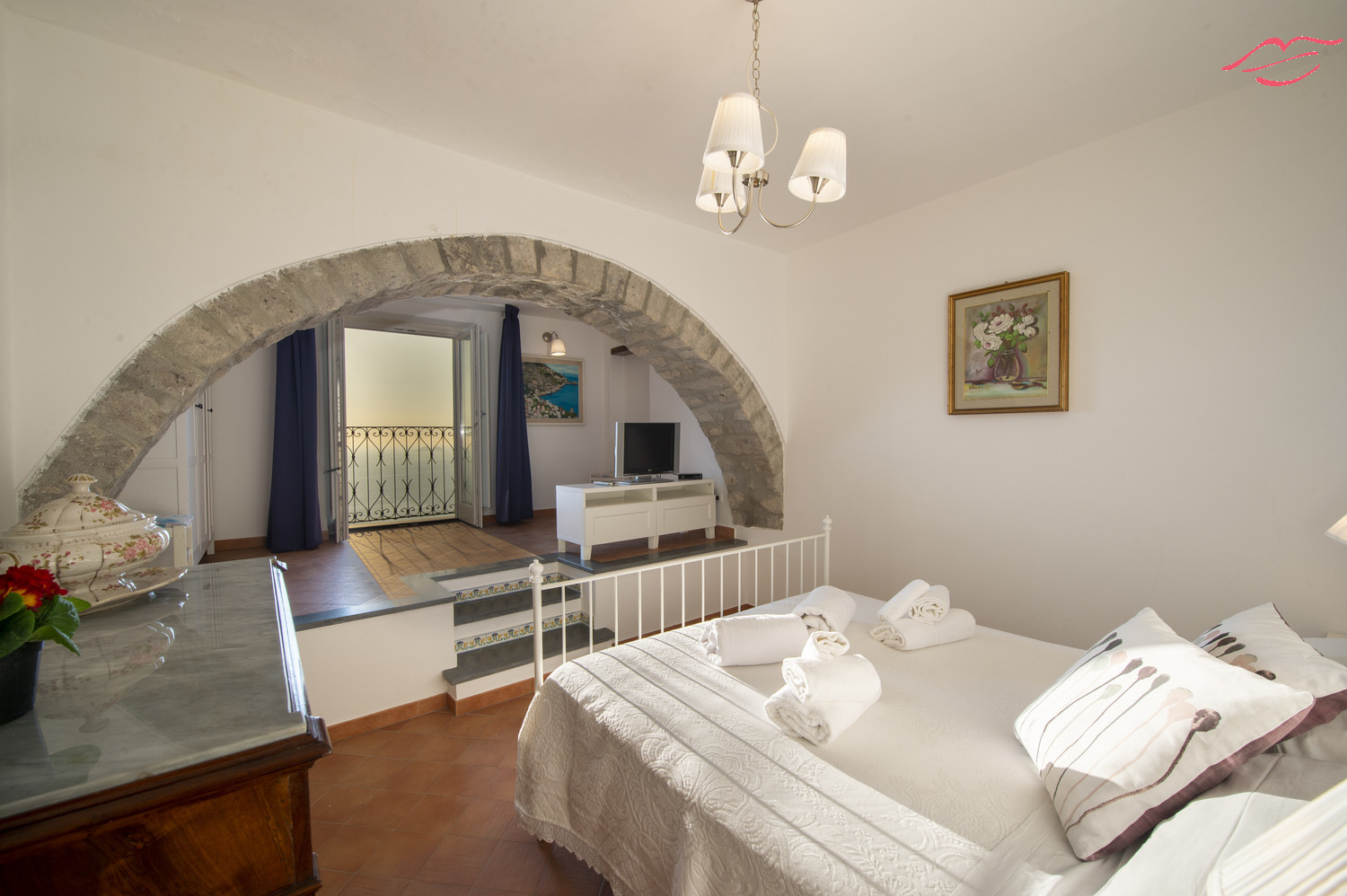  in Praiano - Casa Cimino A - Schöne Wohnung mit herrlichem Blick auf Capri und Positano