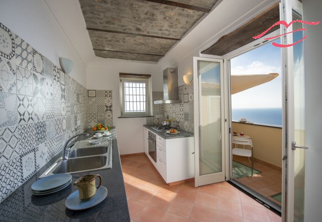 Ferienwohnung in Praiano - Casa Cimino B - Elegante Wohnung mit Meerblick Ferienwohnung in Praiano - Casa Cimino B - Elegante Wohnung mit Meerblick