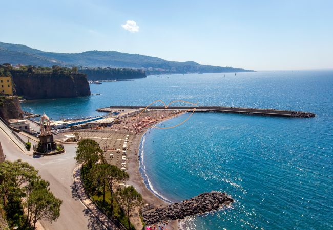 Ferienwohnung in Meta - Casa Meta blu S