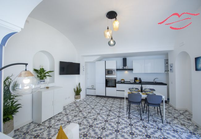 Ferienhaus in Praiano - Casa Terry - Schöne Wohnung mit Meerblick