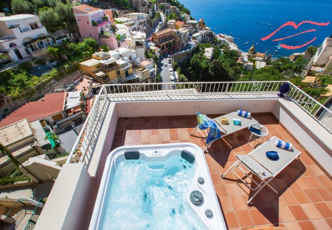 Ferienwohnung in Positano - Medusa suite with jacuzzi