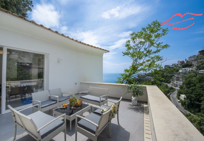 Villa in Amalfi - Villa Donna Rachele – Whirlpool mit Meerblick und kostenloser Parkplatz