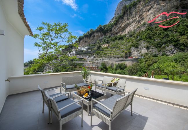 Villa in Amalfi - Villa Donna Rachele – Whirlpool mit Meerblick und kostenloser Parkplatz