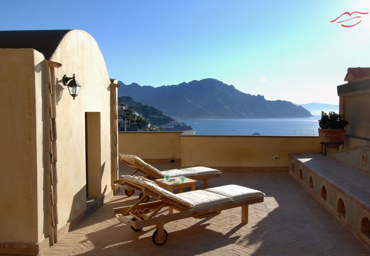 Villa in Amalfi - Villa Alba di Amalfi - Mit Infinity-Pool und Meer