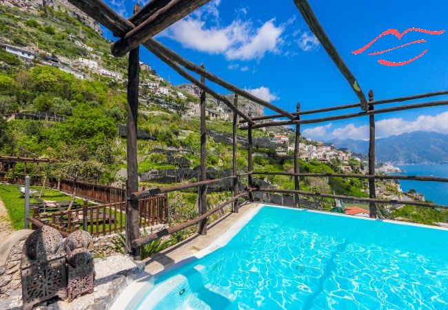 Villa en Amalfi - Villa Alba di Amalfi - Con piscina infinita y mar