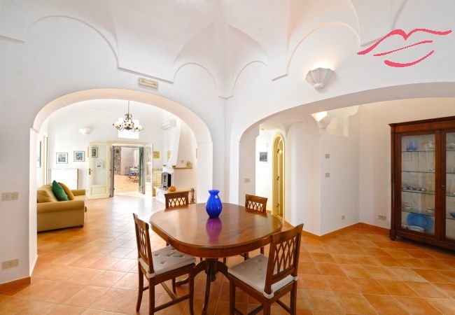 Villa en Praiano - Casa Alessia - Gran terraza sobre el mar, ideal para familias numerosas