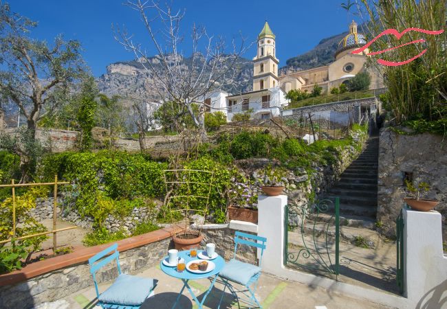 Casa en Praiano - Casa di Nonno Mario - Terraza con vistas al mar en el corazón de Praiano