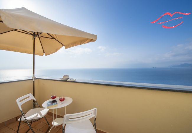 Apartamento en Praiano - Casa Cimino B - Apartamento elegante con vistas al mar