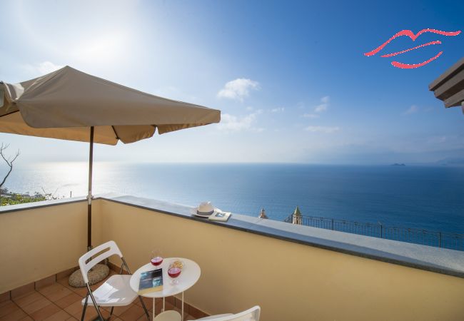 Apartamento en Praiano - Casa Cimino B - Apartamento elegante con vistas al mar