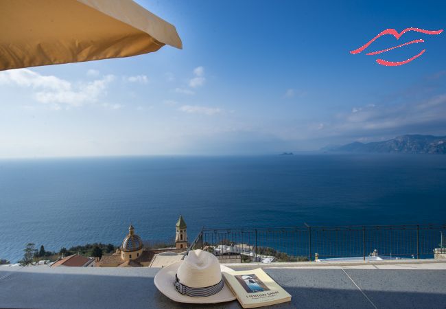 Villa en Praiano - Villa Cimino - Villa central con impresionantes vistas al mar