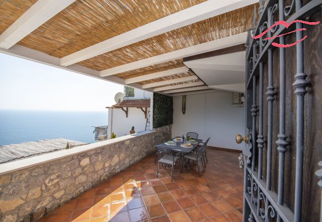 Casa en Praiano - Casa Il Riccio - Casa con jardín y vista impresionante Casa en Praiano - Casa Il Riccio - Casa con jardín y vista impresionante