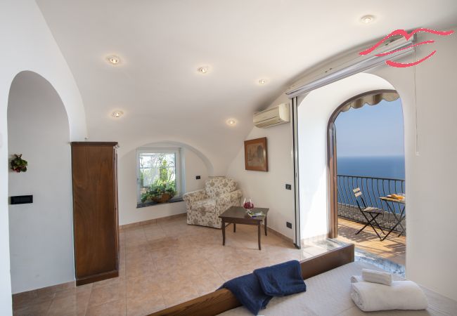 Casa en Praiano - Casa Il Riccio - Casa con jardín y vista impresionante Casa en Praiano - Casa Il Riccio - Casa con jardín y vista impresionante