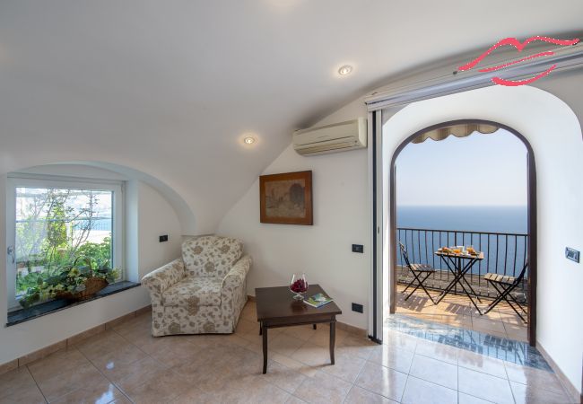 Casa en Praiano - Casa Il Riccio - Casa con jardín y vista impresionante Casa en Praiano - Casa Il Riccio - Casa con jardín y vista impresionante