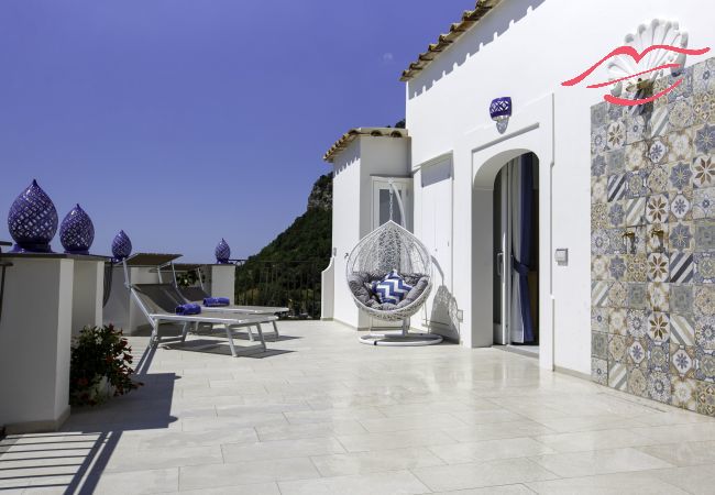 Villa en Positano - Villa Settemari Scrigno Villa en Positano - Villa Settemari Scrigno