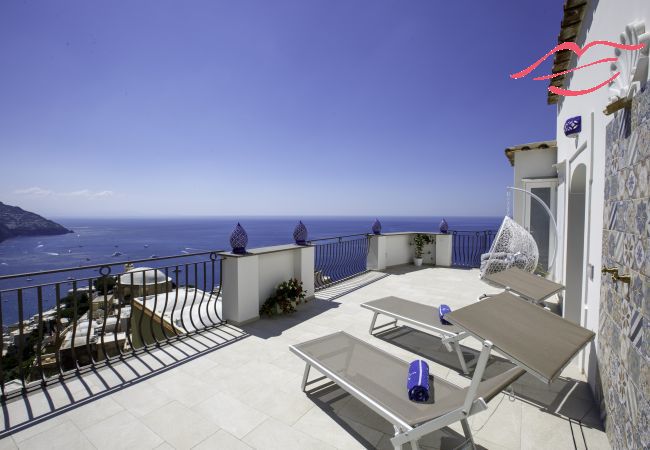 Villa en Positano - Villa Settemari Scrigno Villa en Positano - Villa Settemari Scrigno
