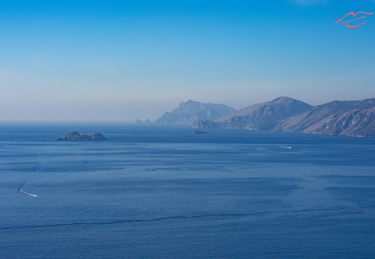 Casa en Praiano - Casa Punta Paradiso - Casa tranquila y panorámica con vista al mar