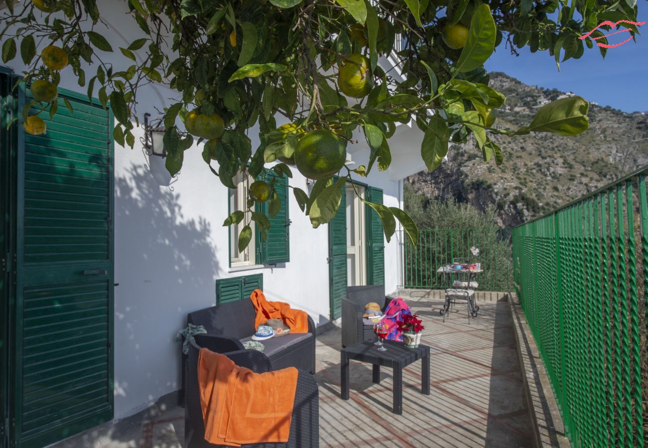 Casa en Praiano - Casa Cetrangolo - Casa panorámica a unos pasos del mar