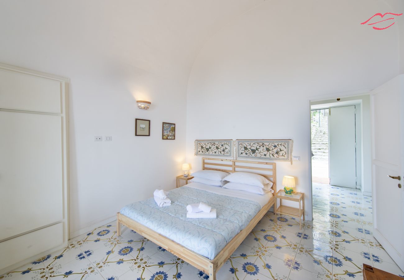 Casa en Praiano - Casa di Nonno Mario - Terraza con vistas al mar en el corazón de Praiano