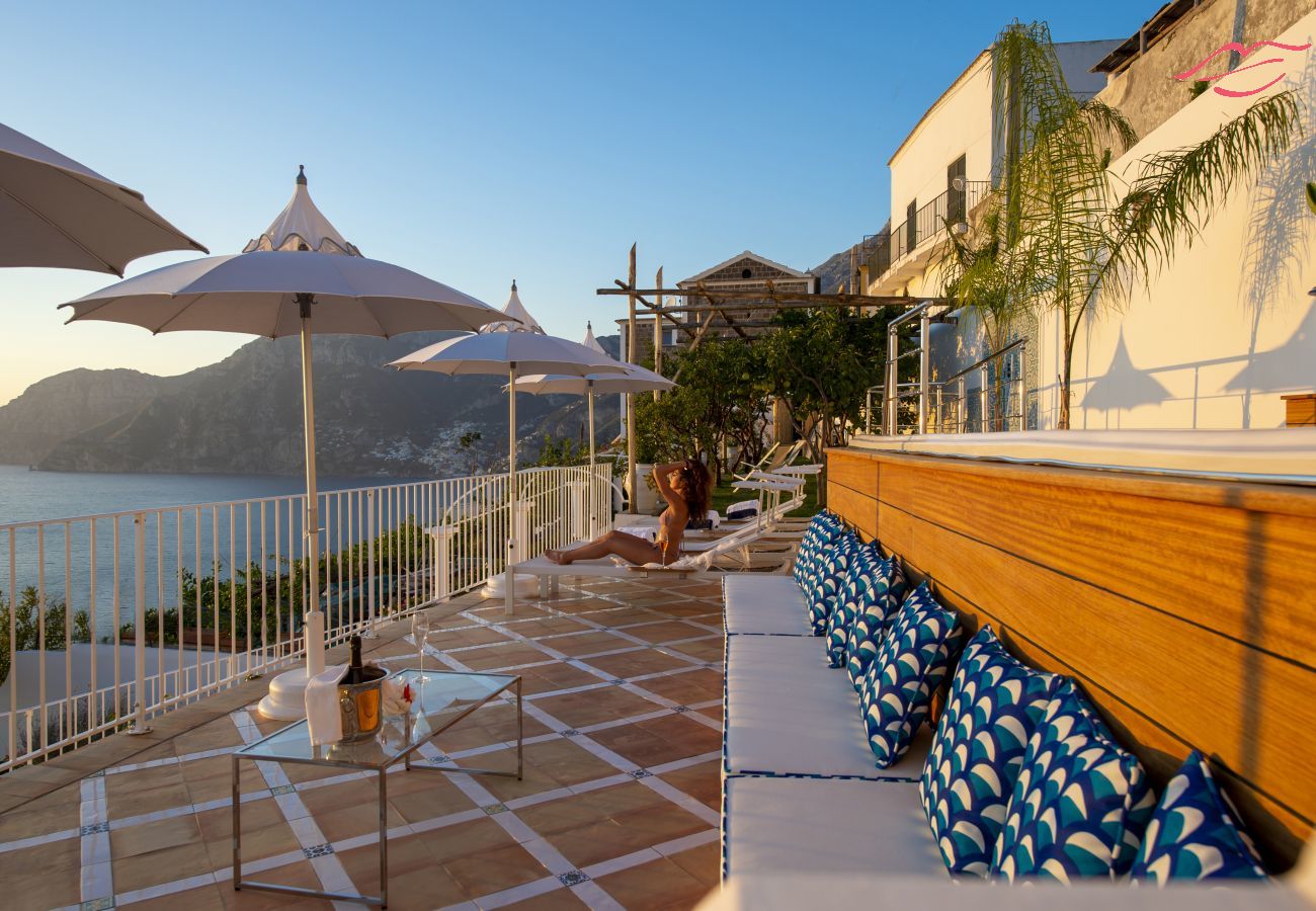 Villa en Praiano - Luxury Villa Malika - Impresionante vista de Capri y Positano