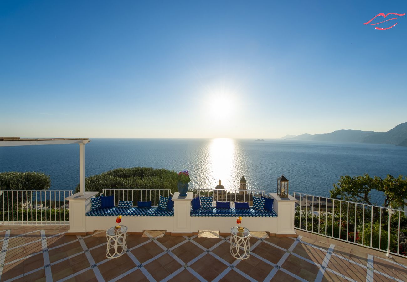 Villa en Praiano - Luxury Villa Malika - Impresionante vista de Capri y Positano