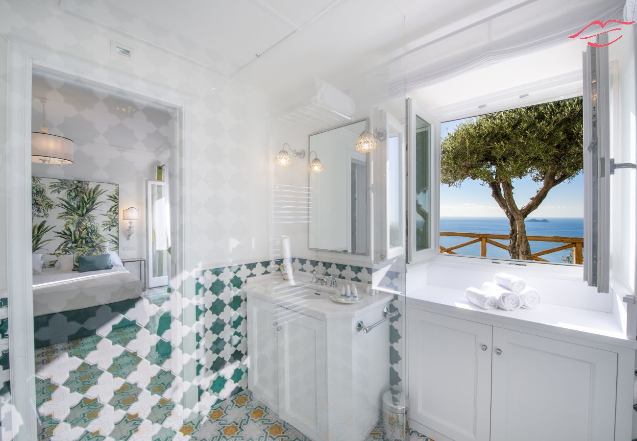 Villa en Praiano - Luxury Villa Malika - Impresionante vista de Capri y Positano