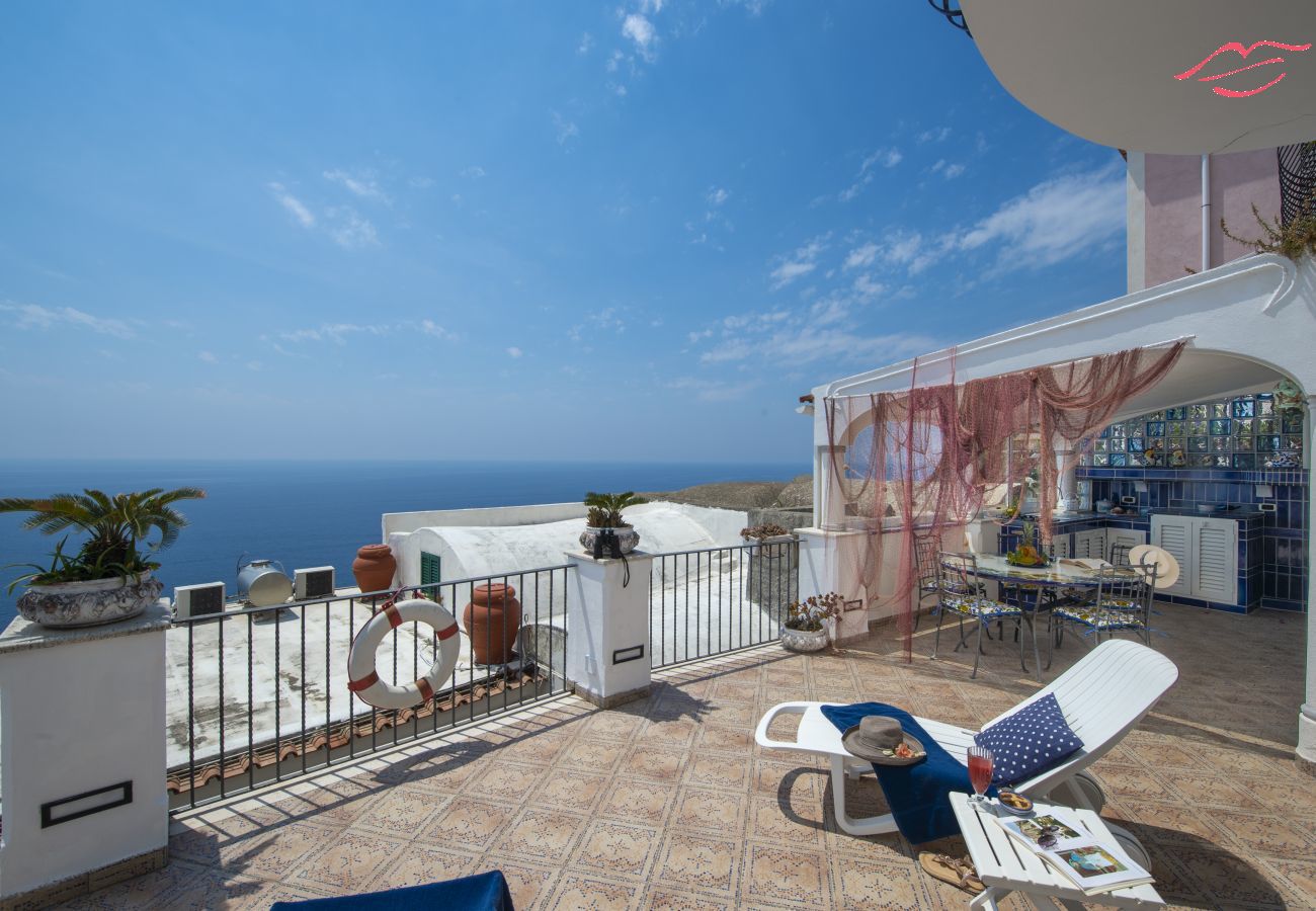 Apartamento en Praiano - La Maison del Pescatore - A pocos pasos de la playa, vista al mar