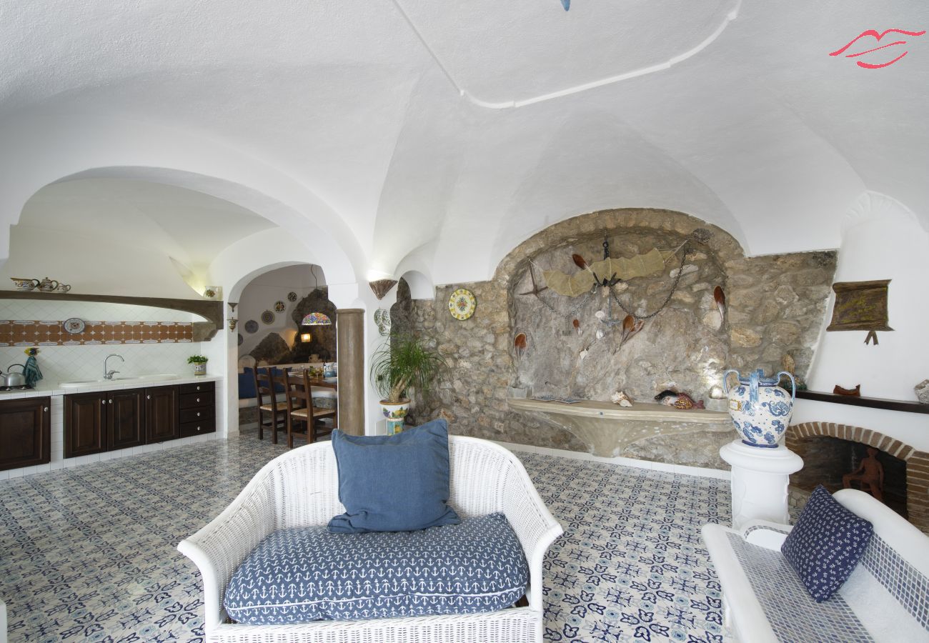 Apartamento en Praiano - La Maison del Pescatore - A pocos pasos de la playa, vista al mar