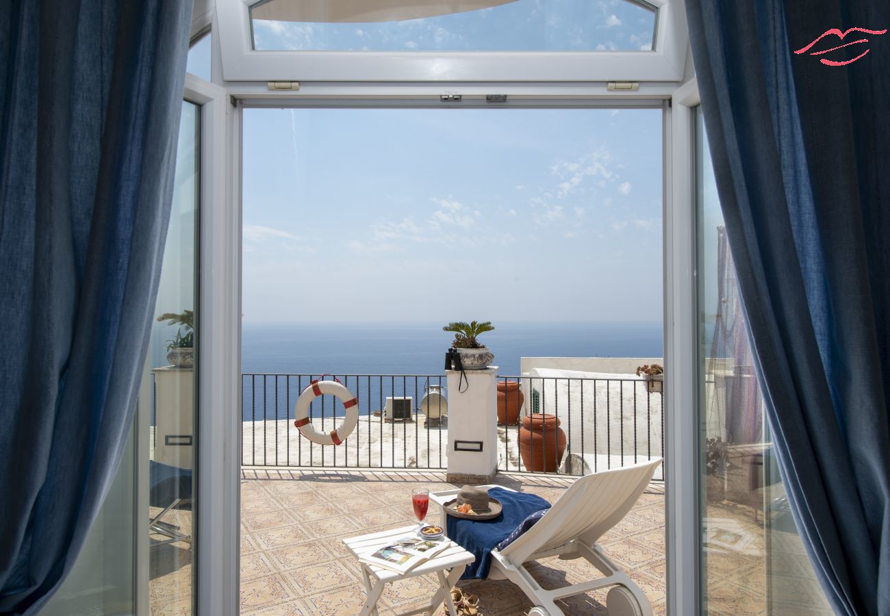 Apartamento en Praiano - La Maison del Pescatore - A pocos pasos de la playa, vista al mar
