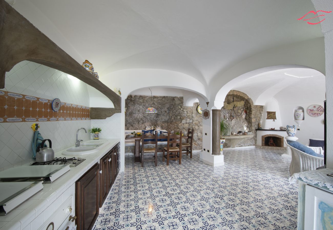 Apartamento en Praiano - La Maison del Pescatore - A pocos pasos de la playa, vista al mar
