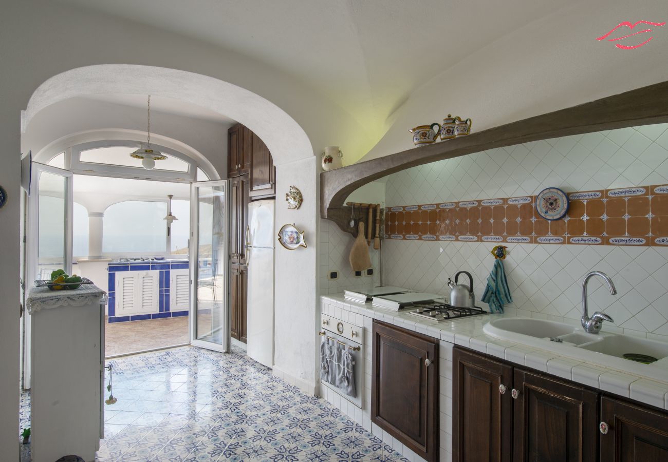 Apartamento en Praiano - La Maison del Pescatore - A pocos pasos de la playa, vista al mar