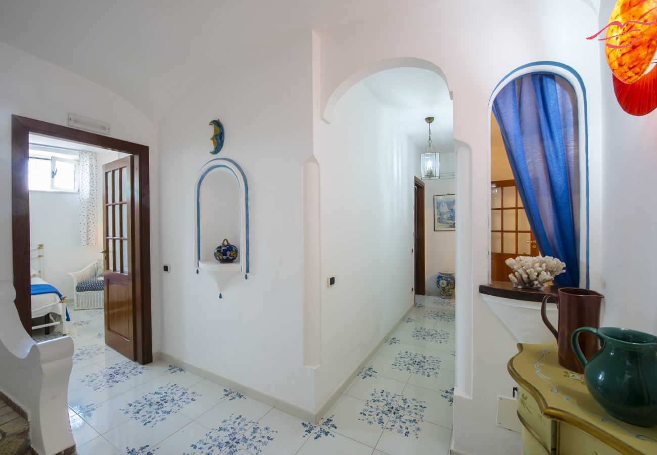 Apartamento en Praiano - La Maison del Pescatore - A pocos pasos de la playa, vista al mar