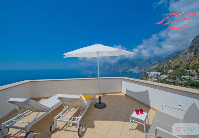 Villa à Praiano - Villa Imperati - Splendide villa avec piscine avec vue sur la mer