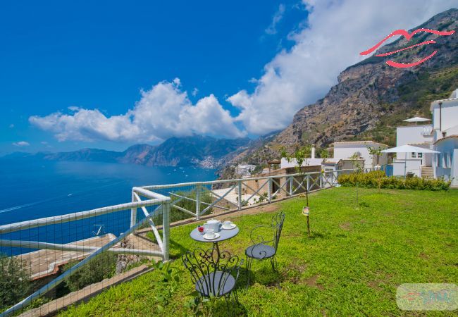 Villa à Praiano - Villa Imperati - Splendide villa avec piscine avec vue sur la mer