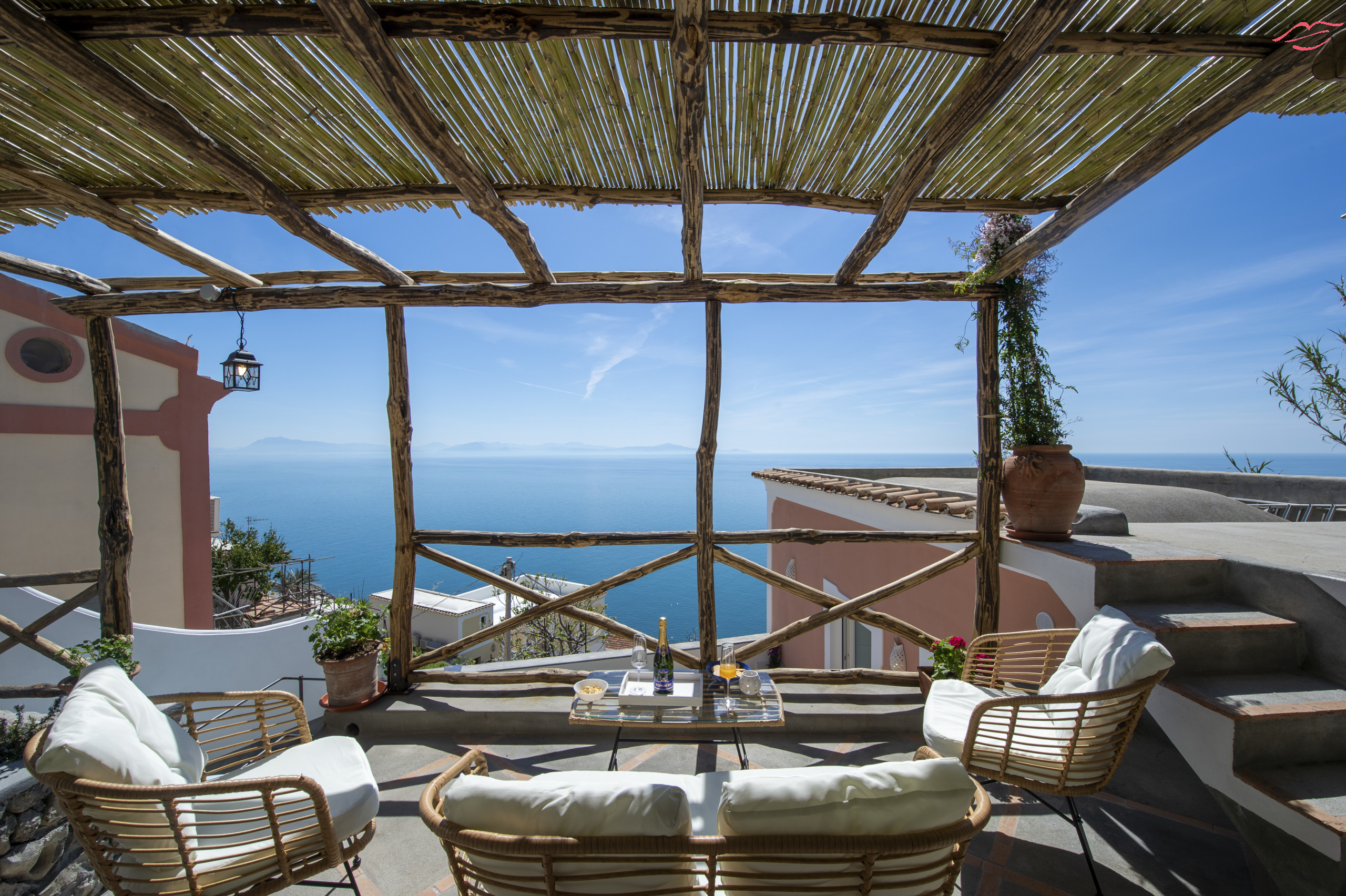  à Praiano - Casa Terry - Bel appartement avec vue mer