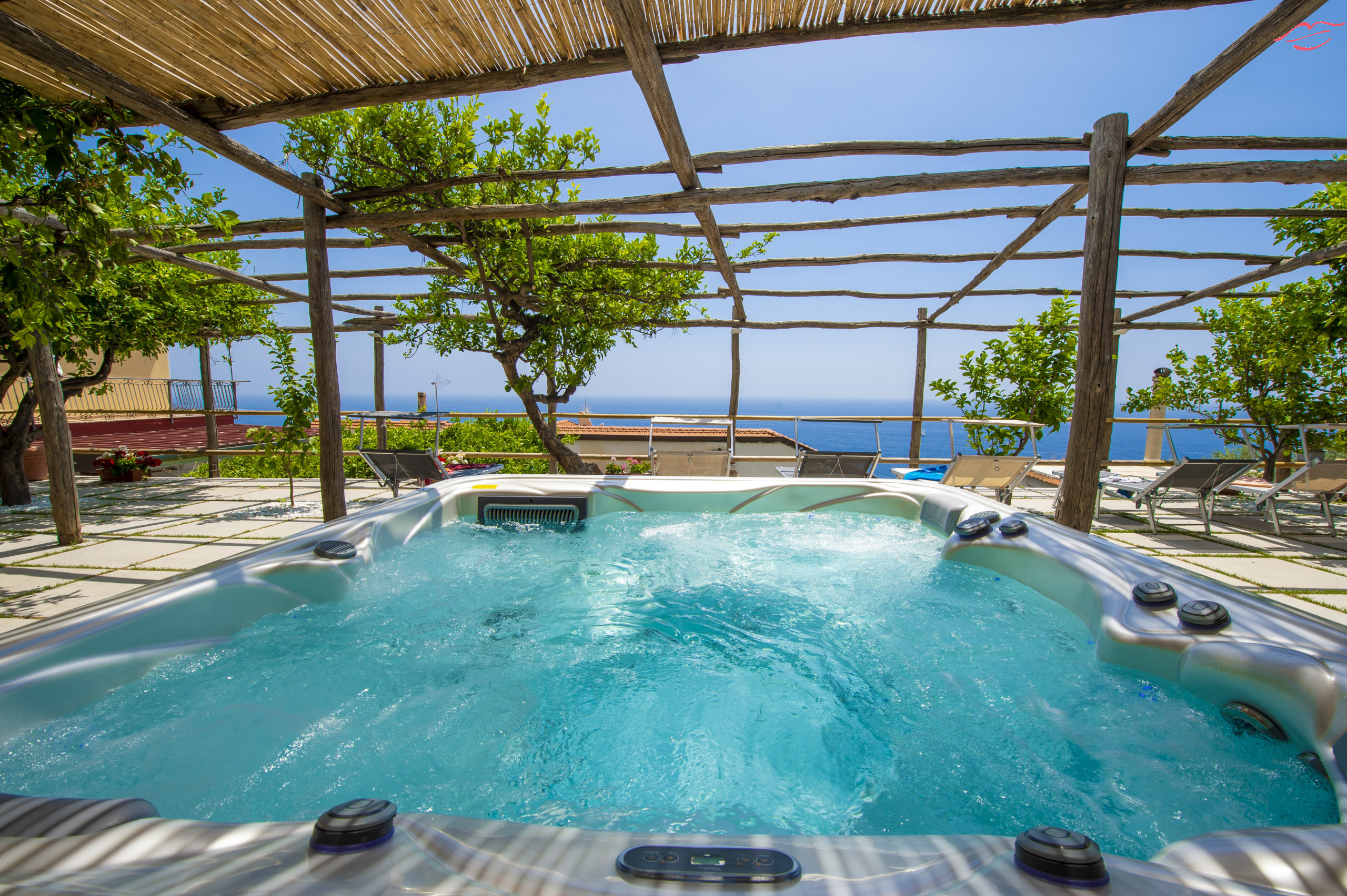  à Praiano - Casa Il Riccio - Maison avec jardin et vue imprenable