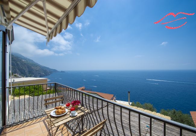 Maison à Praiano - Casa Il Riccio - Maison avec jardin et vue imprenable