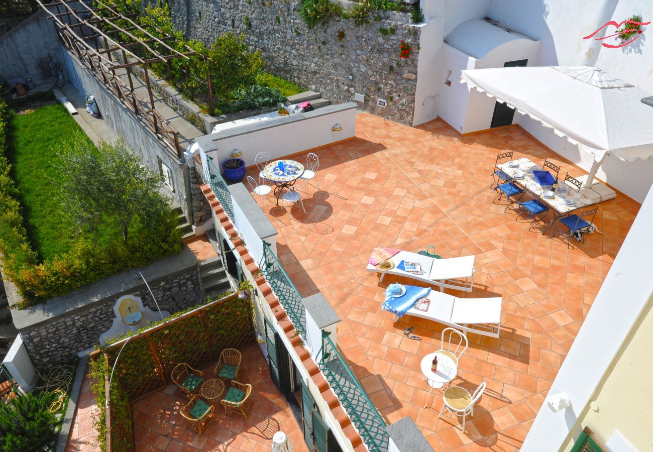 Villa à Praiano - Casa Alessia - Grande terrasse sur la mer