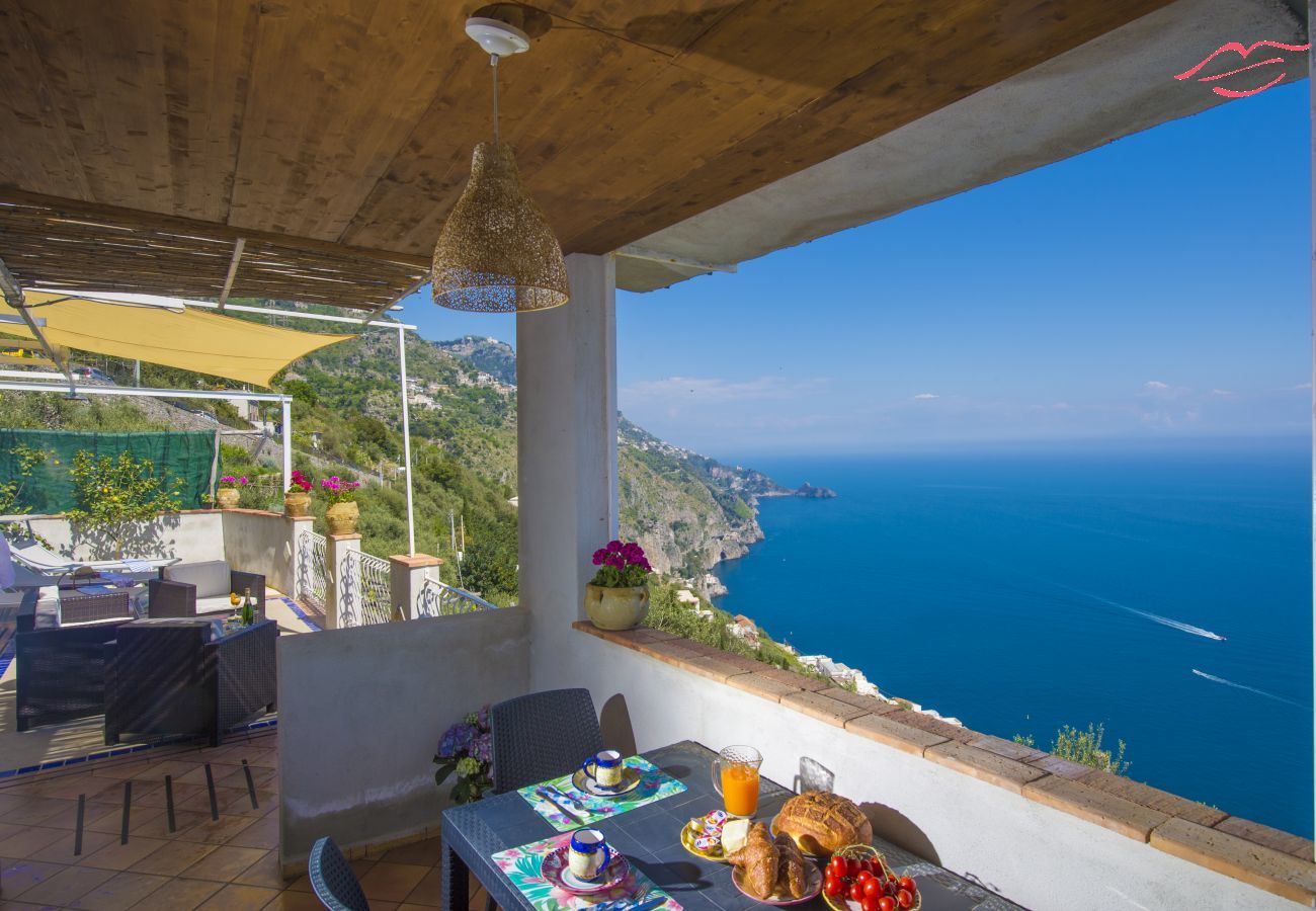 Maison à Praiano - Casa Tuoro - Magnifique vue mer et piscine