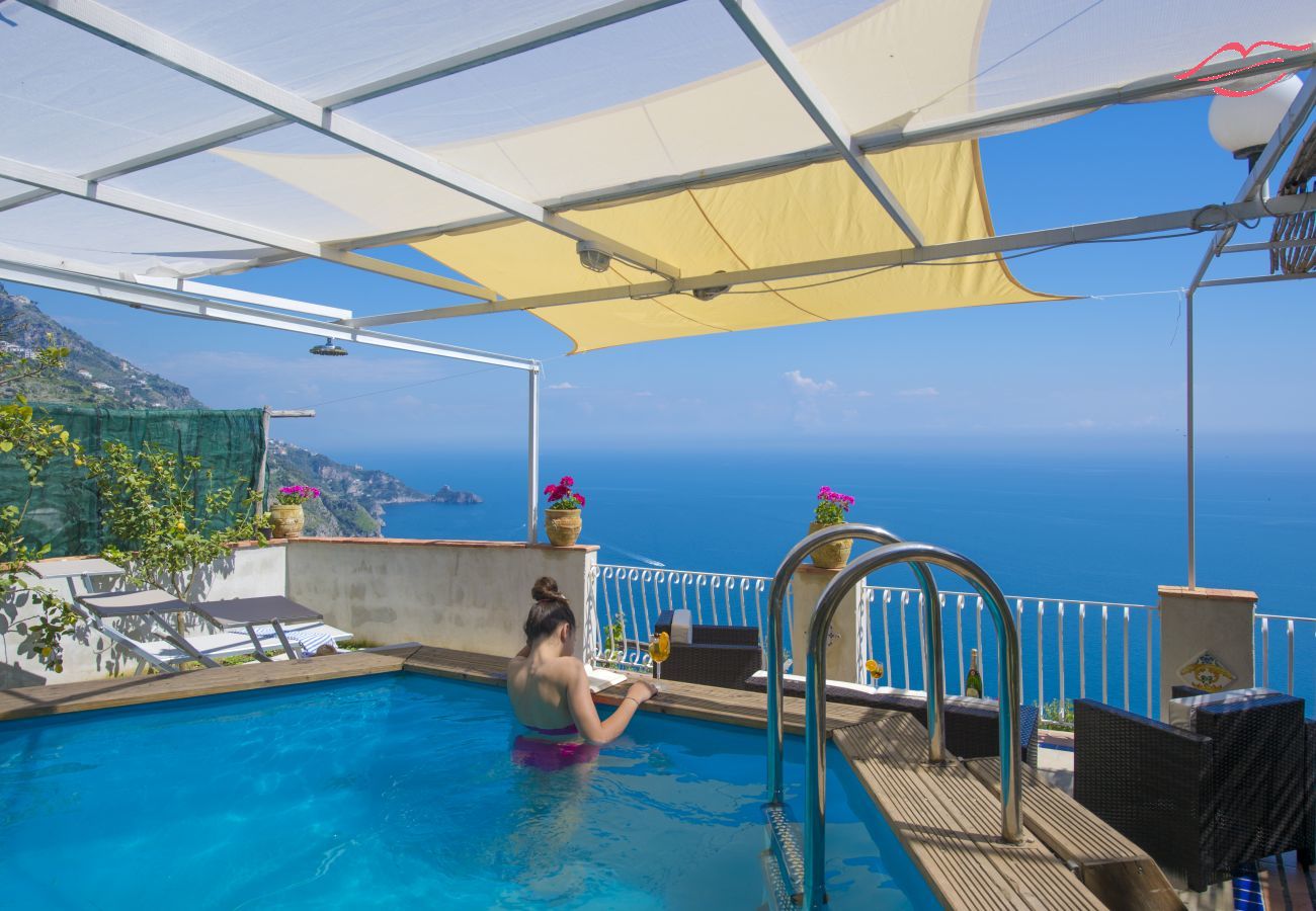 Maison à Praiano - Casa Tuoro - Magnifique vue mer et piscine