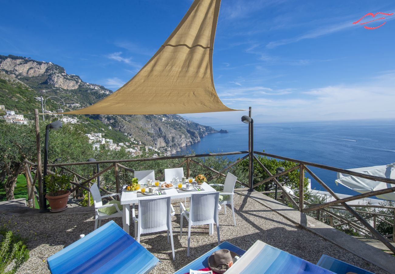 Maison à Praiano - Casa Punta Paradiso - Maison calme et panoramique avec vue sur la mer