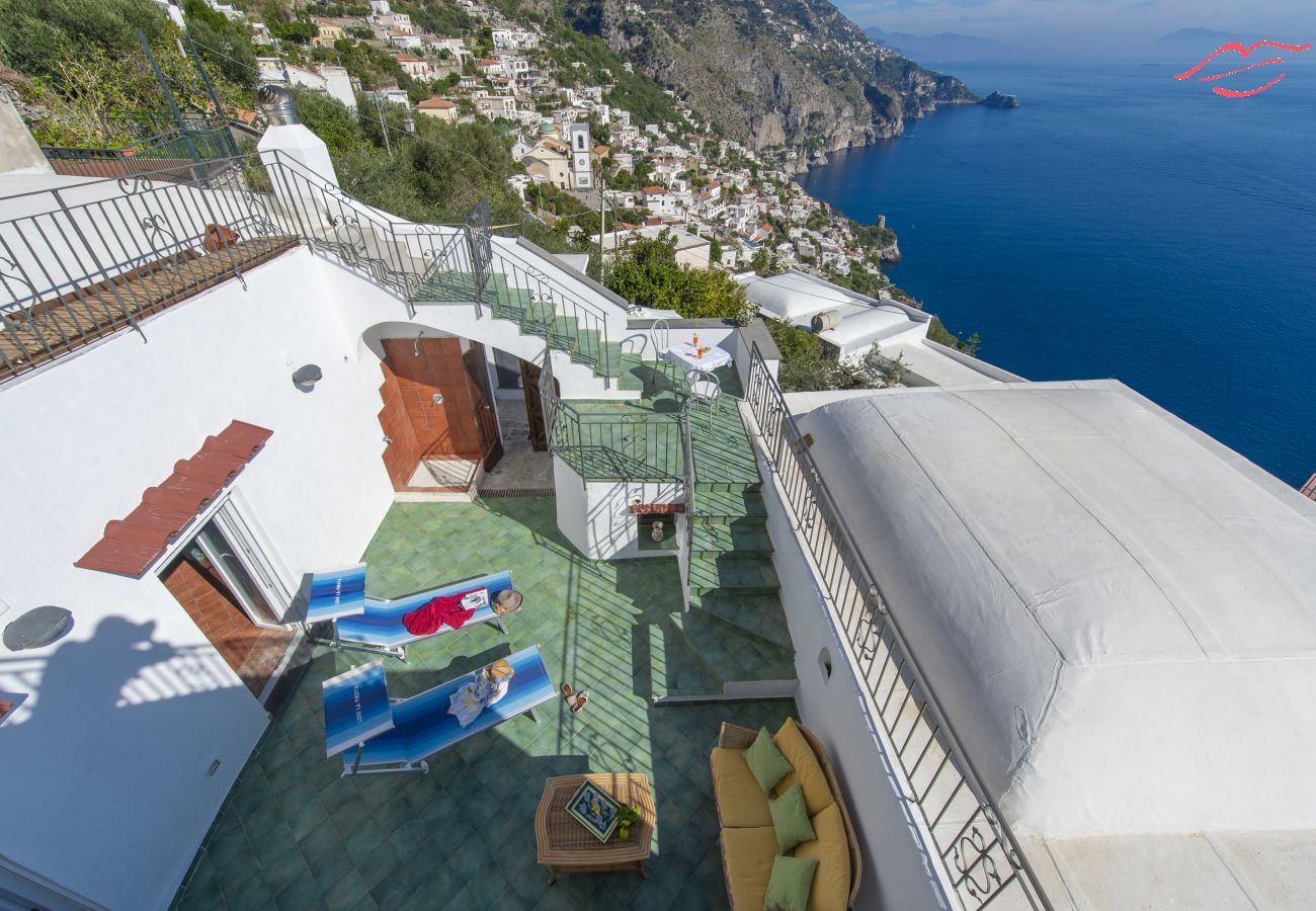 Maison à Praiano - Casa Punta Paradiso - Maison calme et panoramique avec vue sur la mer