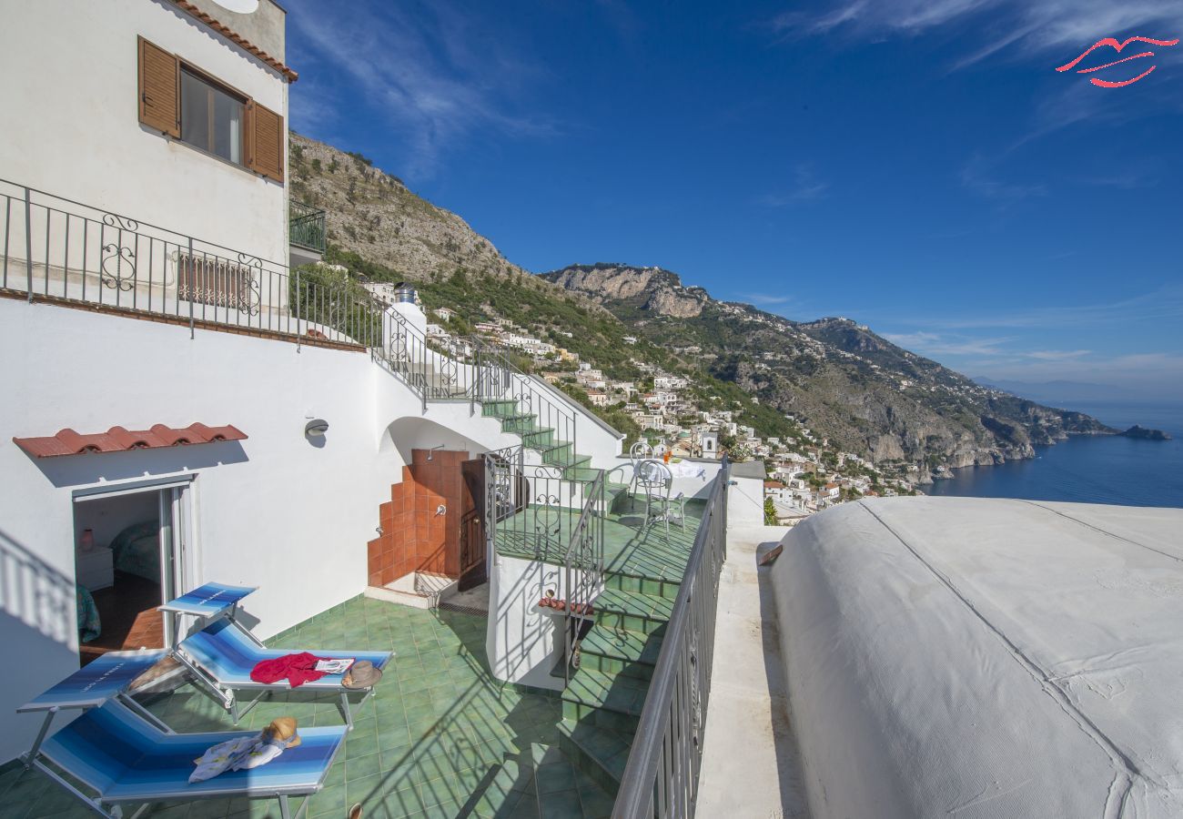 Maison à Praiano - Casa Punta Paradiso - Maison calme et panoramique avec vue sur la mer