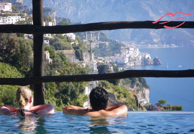 Villa a Amalfi - Villa Alba di Amalfi - With infinity pool and sea