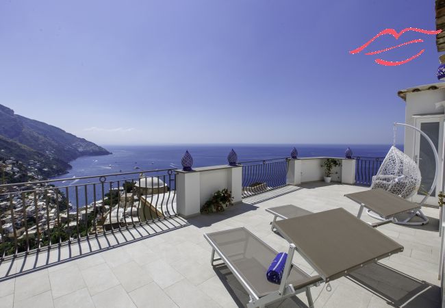 Villa a Positano - Villa Settemari Scrigno