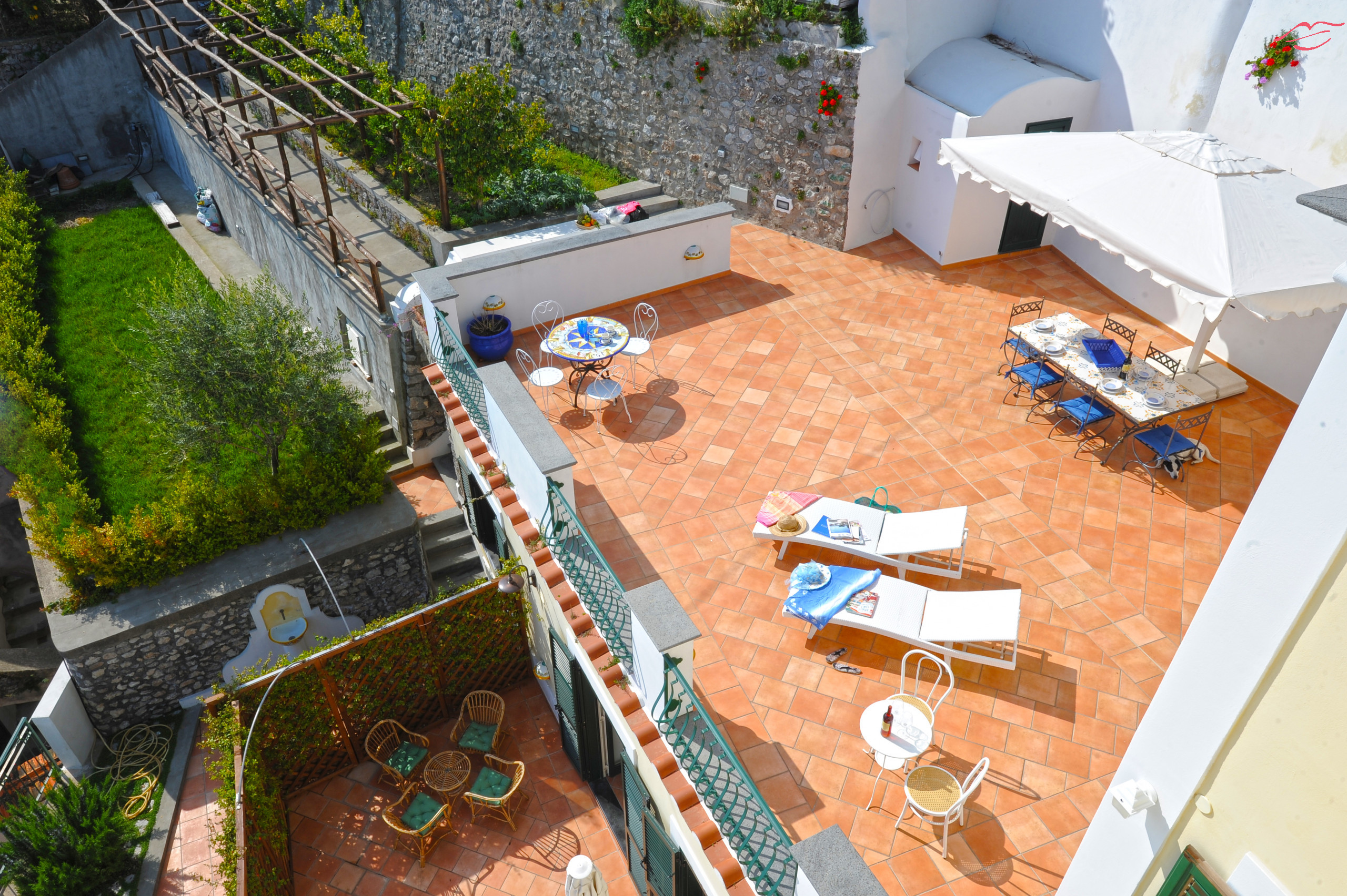 Villa/Dettached house in Praiano - Casa Giorgia - Sea view villa, ideal for large groups