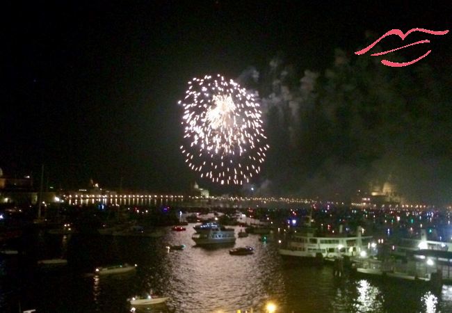 Exclusive view of the Redentore fireworks