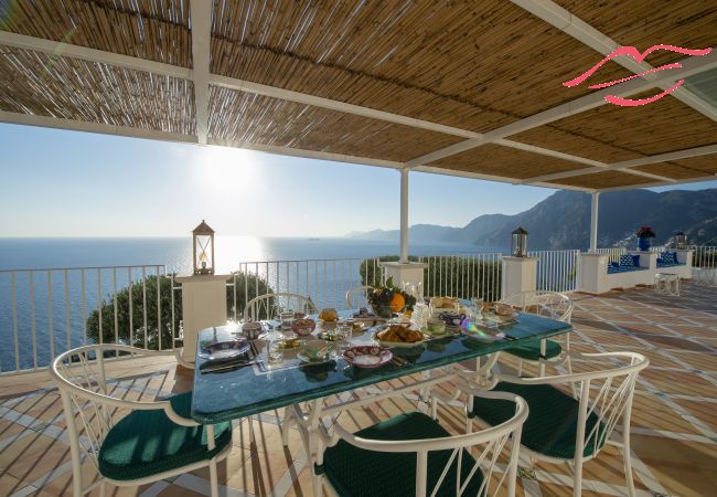 Villa in Praiano - Luxury Villa Malika - Breathtaking view of Capri and Positano